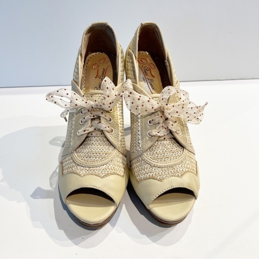 💋Anthropologie Poetic License London heels. Size 38.5 or size 7.5 in US - Picture 10 of 10